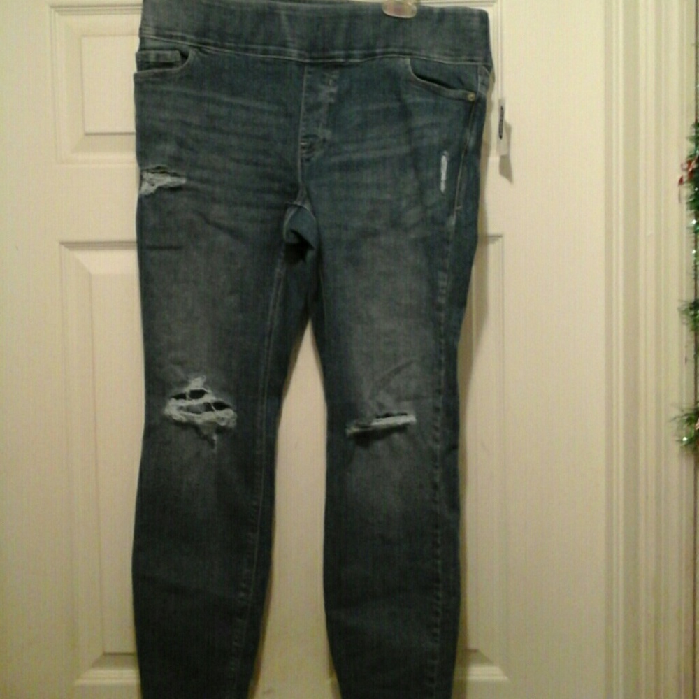 Denim  leggings